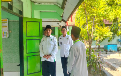Dari Ruang Ujian ke Pembangunan Sarpras, Kakankemenag Mojokerto Saksikan Kemajuan MTsN 3 Mojokerto